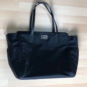 Kate Spade Black Fabric Tote